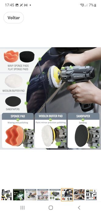 Polidora/lixadeira Novo