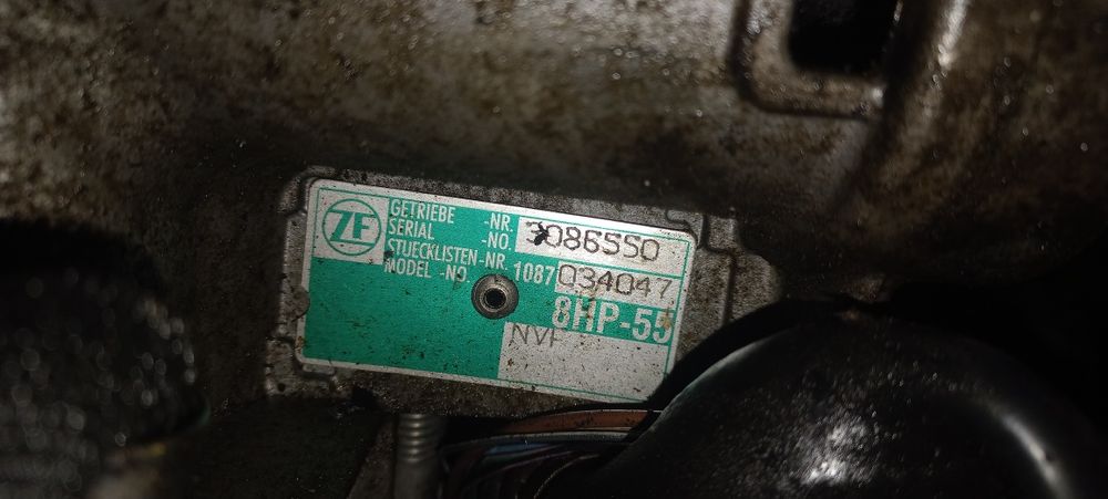 Акпп  zf 8hp55 nvf audi a6 c7 quattro