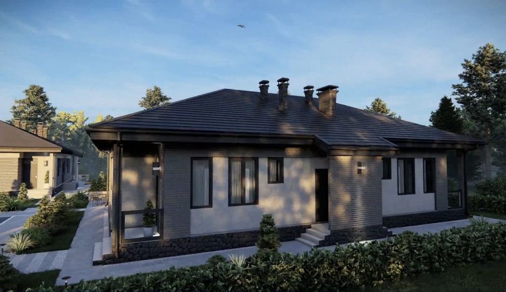 Дуплекс,Квартира 84м2, рядом с лесом и озером.