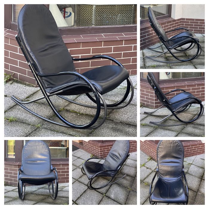 Paul Tuttle dla firmy Strässle, fotel bujany Nonna