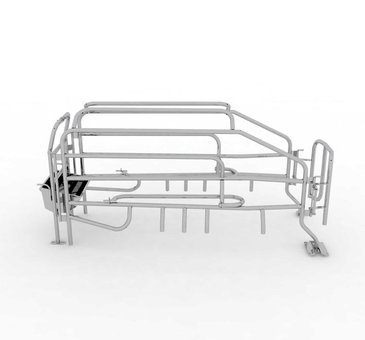 Станок для опороса з коритом тип 1, станок, опорос, станок для свиней ...