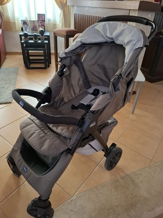 Kit chicco kwik one carro+ovo e redutor+base