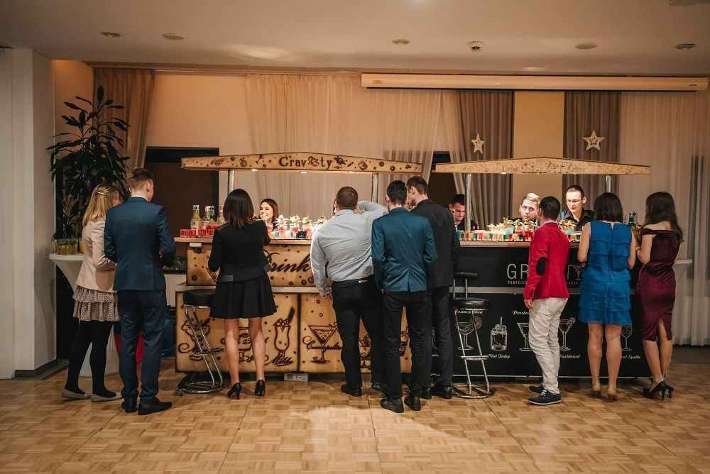 *Mobilny Bar Gravity Drink Bar* Ekskluzywny Barman na Wesele