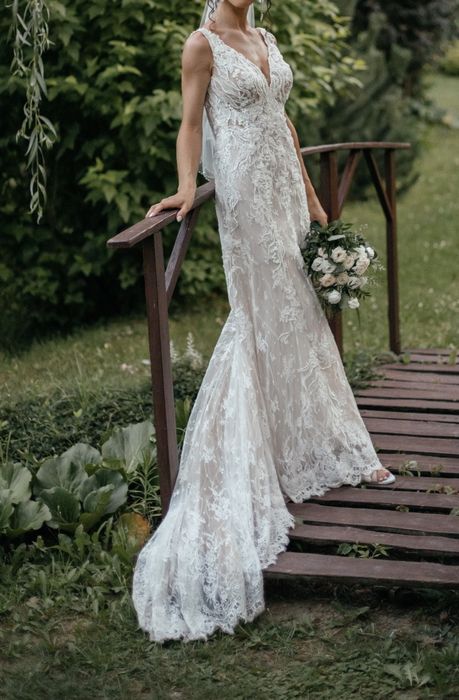 Suknia ślubna Gabbiano Rozalija 34 rybka