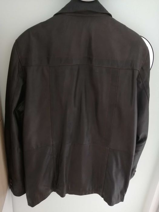 Marynarka skórzana męska Saki rozmiar 54