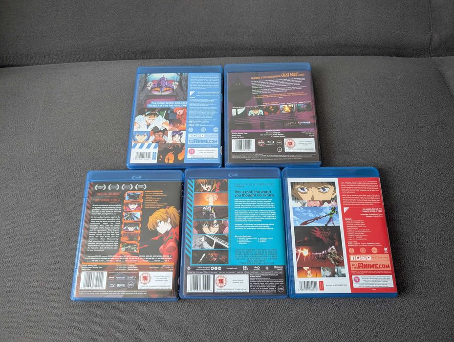 Neon Genesis Evangelion (duża kolekcja) anime Blu-Ray