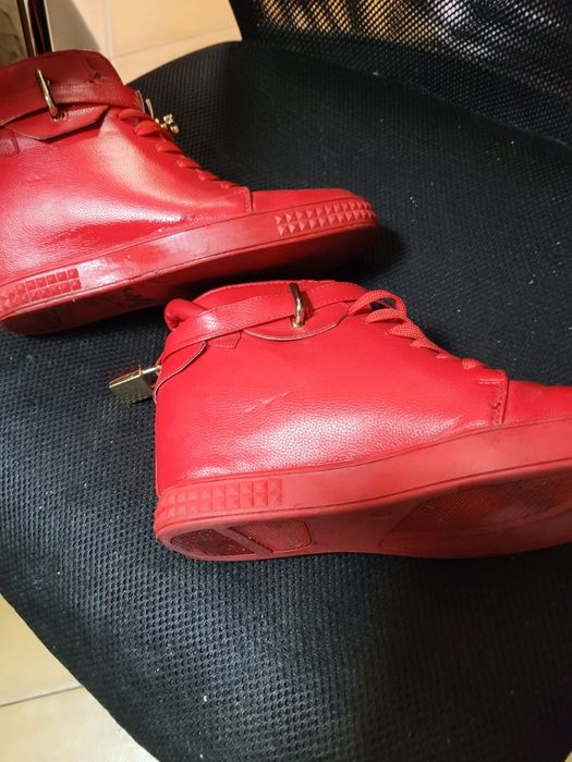 Buty damskie,czerwone.