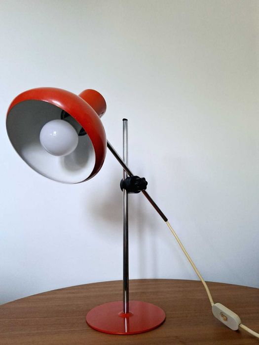 Candeeiro de secretária vintage 70s. Desk lamp