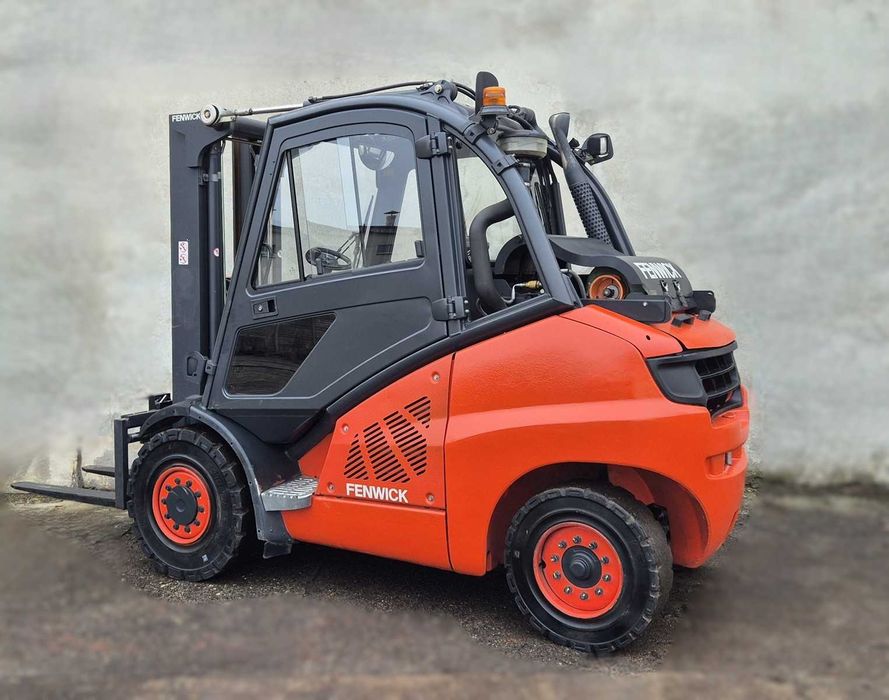 Linde H50 • TRIPLEX • 7700mtg • kabina • przesuw • niski wózek widłowy