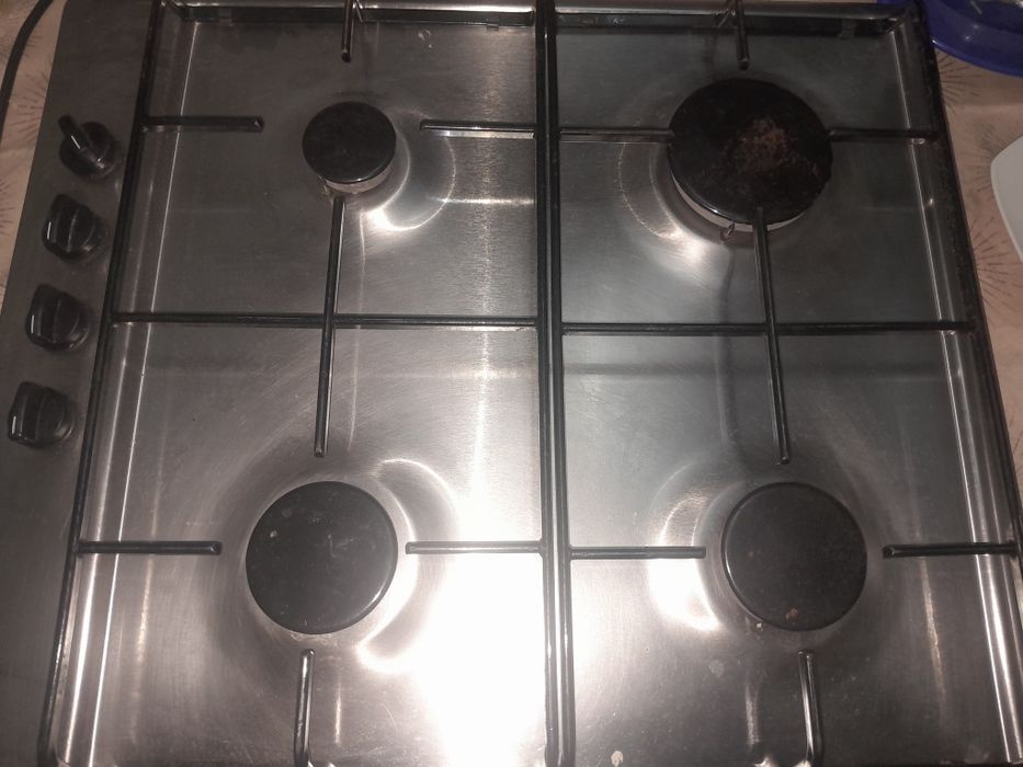 Placa BOSH de encastrar toda em inox 20€