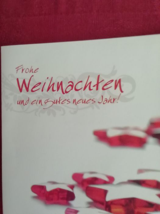 Postal de Natal alemão, para coleção