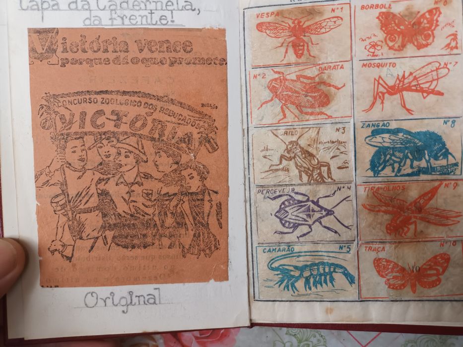 Cadernetas de Rebuçados Vitoria