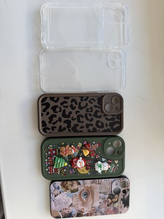 Чохоли на iphone 13. Прозорі нові.