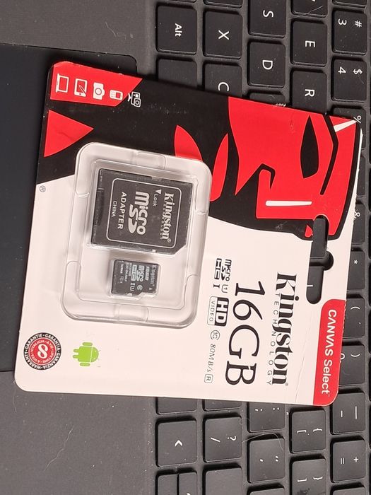 Karta pamieci Kingston 16gb micro sdhc orginal