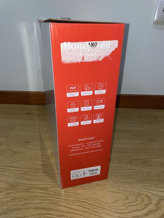 NVR Honeywell Série 35 PoE – Novo em Caixa