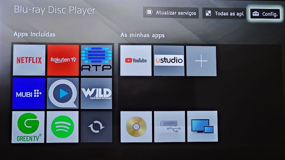 DVD Sony com upscaling 4K (BDP-S6700)