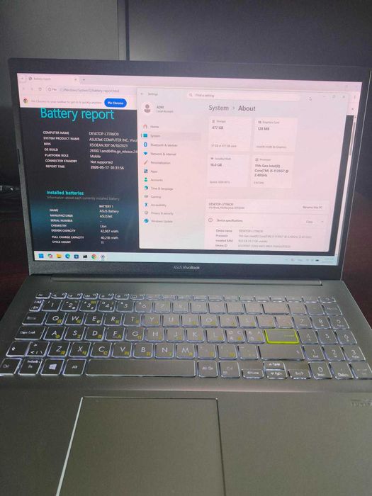 ASUS VivoBook 15 OLED / i5 / 16GB / 512SSD / Стан ідеал