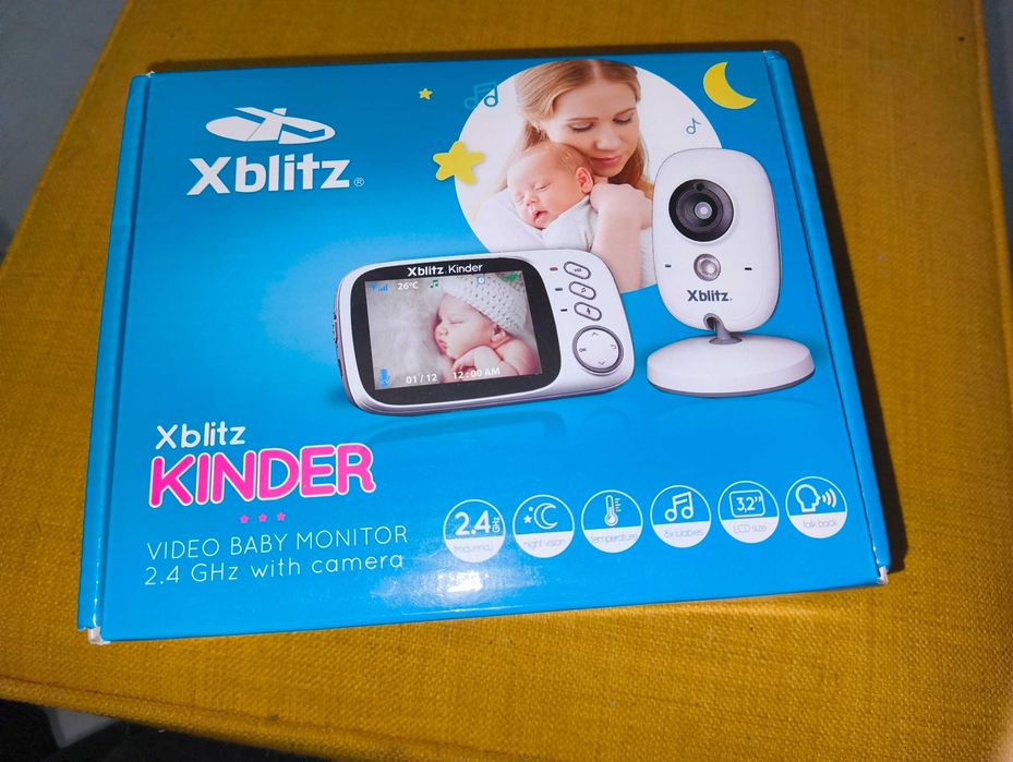 Elektroniczna niania video Xblitz Kinder 3.2" Komplet
