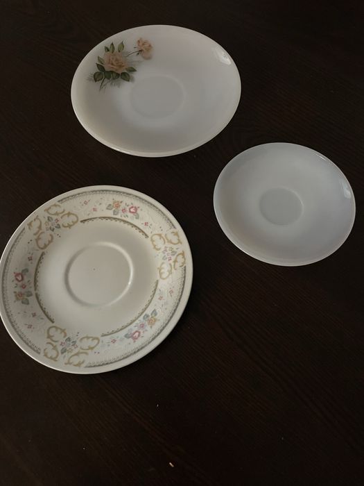 Conjunto 3 pires de loiça antigos