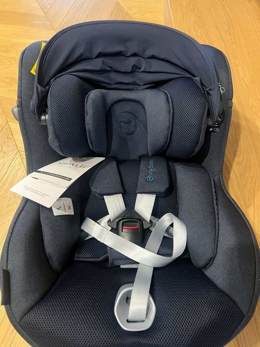 Детское автокресло с базой cybex sirona ti platinum бежеве