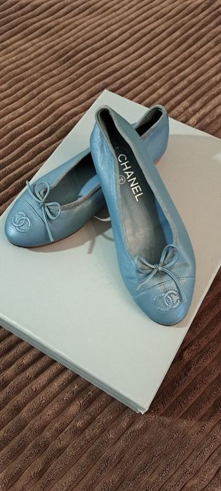 Балєтки жіночі шкіряні від CHANEL, 35 розмір