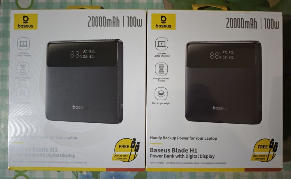 BASEUS павербанки 10000mAh 22.5W і потужніші