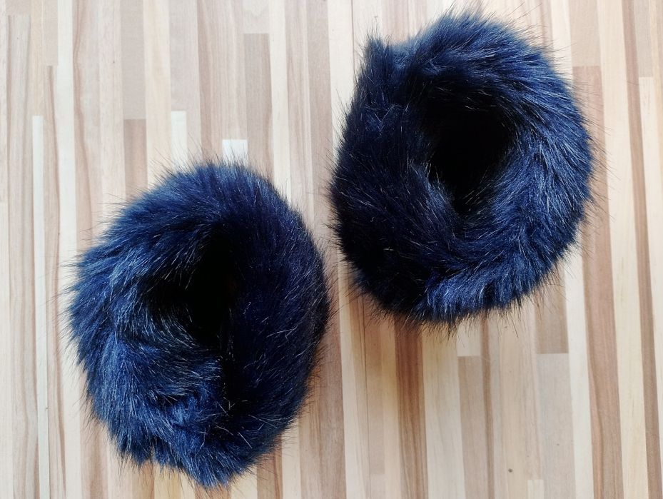 Futerko na nadgarstki, mankiety futrzane