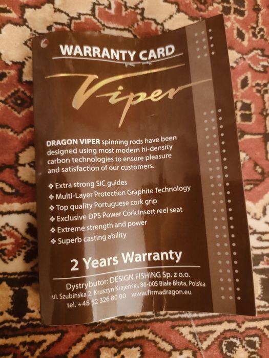 Wędka Dragon Viper Ranger 35