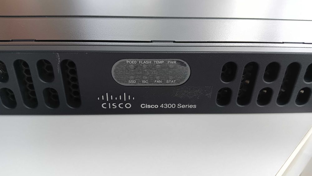 Cisco ISR 4331 Integrated Services Router modułowy inteligentna platforma WAN