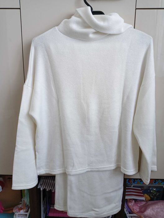 Kremowy komplet damski Wassyl XS/S
