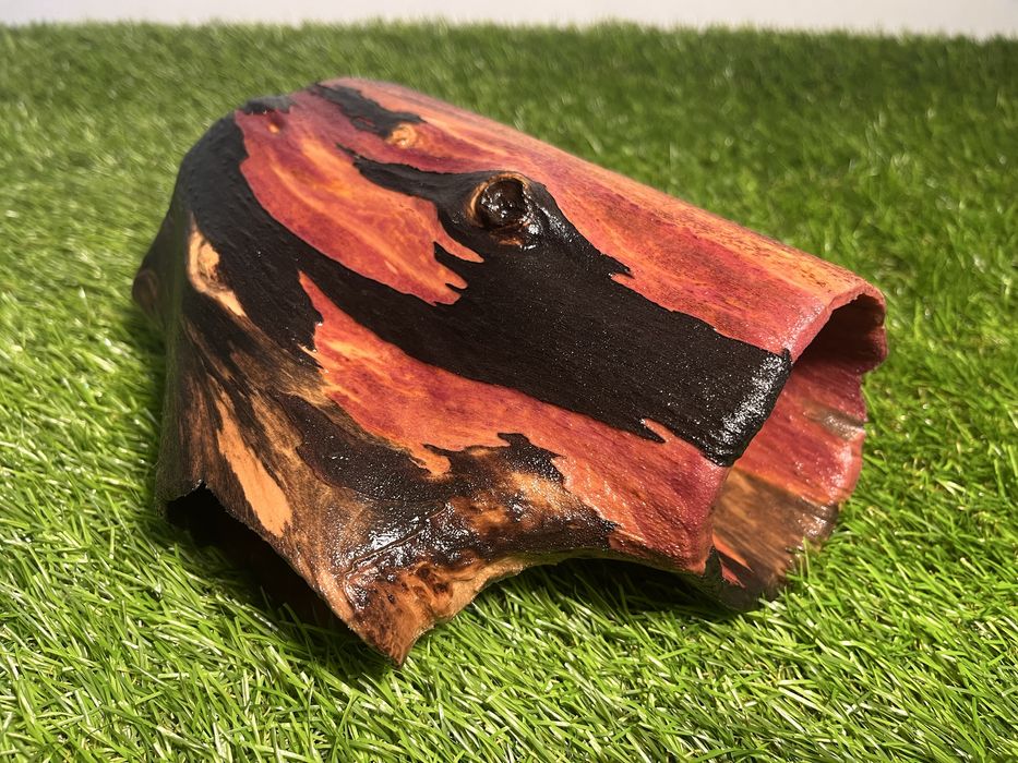 Grota drewniana do akwarium lub terrarium