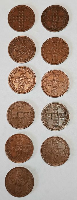 Moedas 50 Centavos (Escudos) - "2ª República"