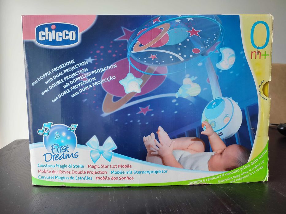 Mobile de berço com dupla projeção Chicco