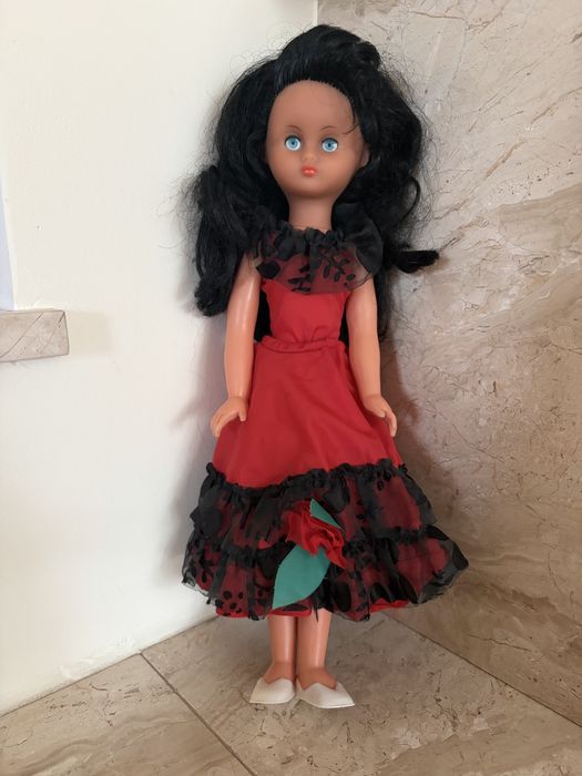 Lalka karmen krawal PRL jak nowa