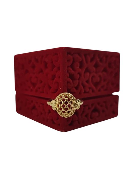 Złoty ażurowy pierścionek 585 3,42g