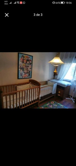 Conjunto de 3 Camas de bebe
