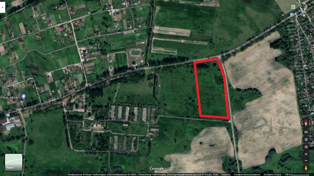 Продаю 2 - 32 га земельну ділянку Броварский р-н, Требухів