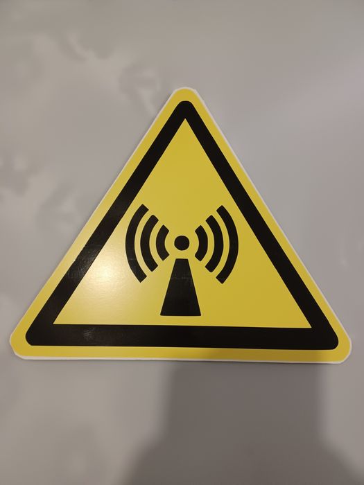 Autocolante radiacoes nao ionizantes