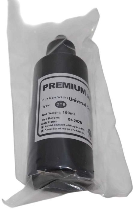 Tusz, Premium INK, BK, Black, 100ml, do drukarki atramentowej