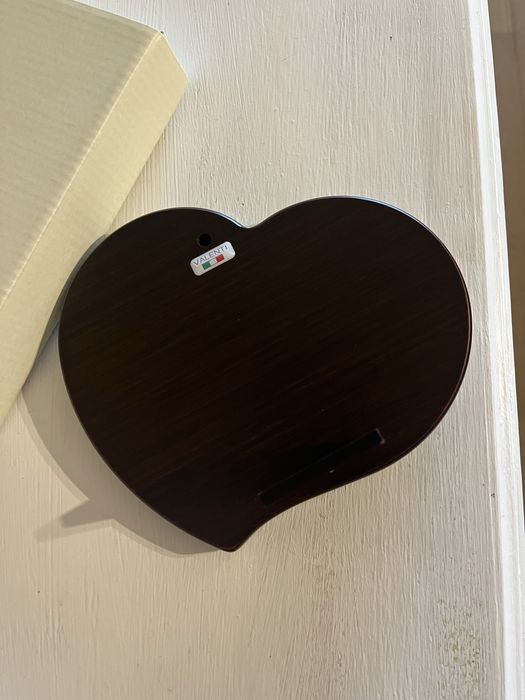 Coração bilaminado Icone Prata