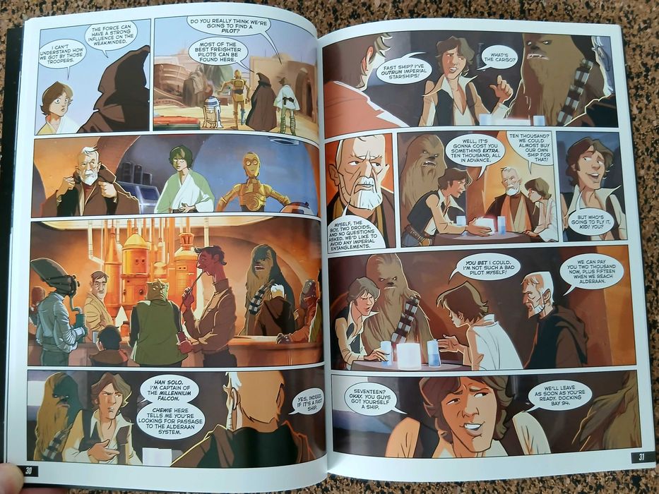 A New Hope - graphic novel adaptation (Star Wars Episode 4)