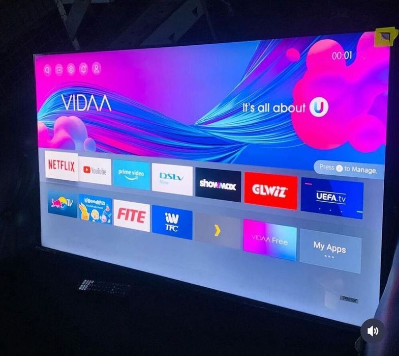 Telewizor LED 4K uUHD 43 cale