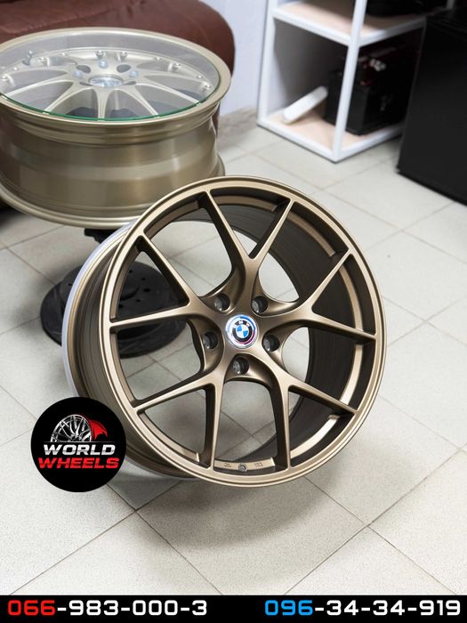 Диски BBS R19 5x120 BMW F30 F32 F10 F11 F01 F06 F25 E46 E90 E92 FlowForming бронза