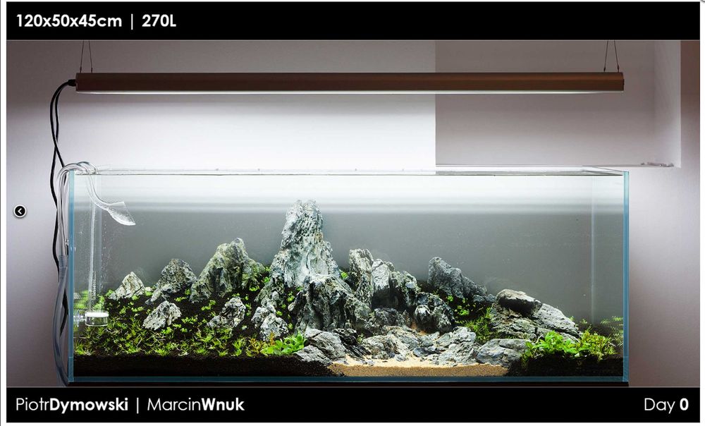 Akwarium 270 l profesjonalne w dobrym stanie
