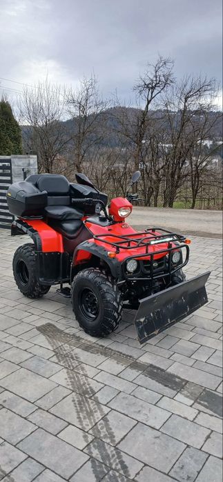 Quad -ATV zarejestrowany
