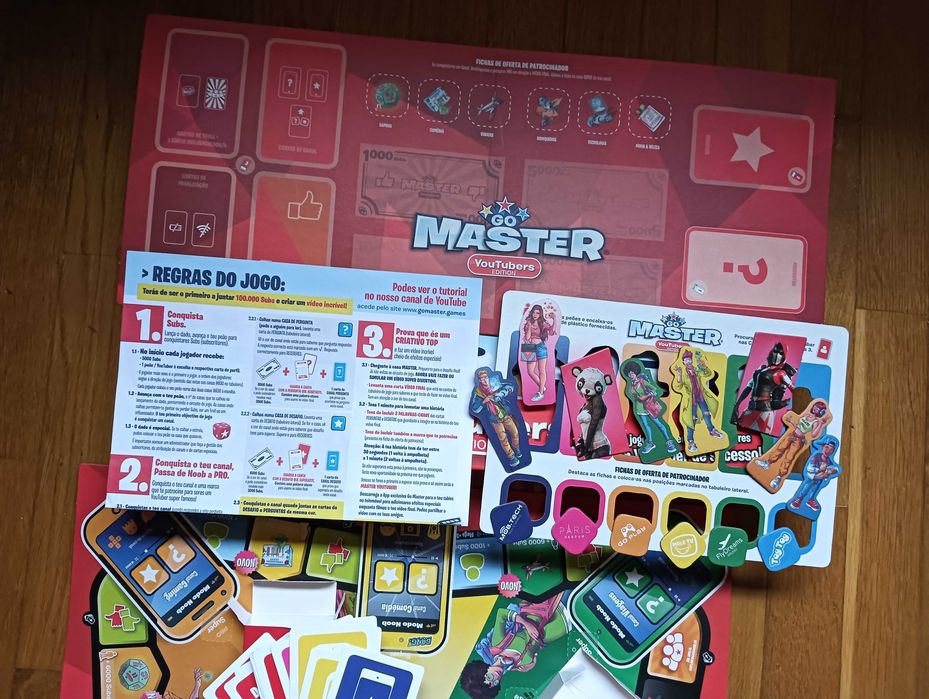 Go MASTER Youtubers - (como novo)