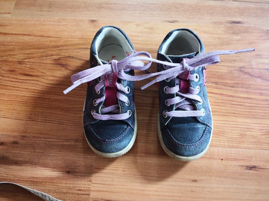 Buty jesienne dziewczynka roz 23 wkładka 14.5cm