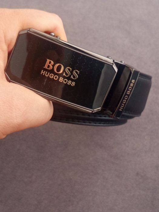 Pasek męski Hugo Boss regulowany 120cm