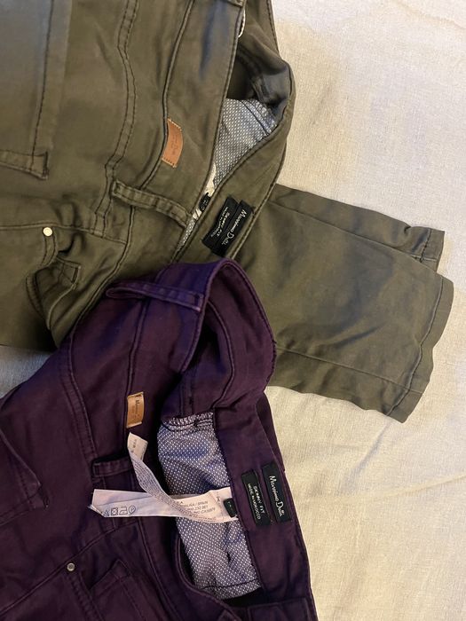 Calças Massimo Dutti, Benetton e Tiffosi-tamanho 34