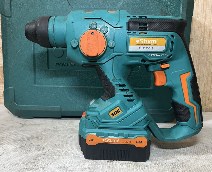 Sturm RH2520CLB Перфоратор 20V 4Ah Безщітковий Кейс
